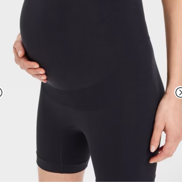 Isabel Maternity by Ingrid & Isabel Pants - Isabel Maternity by Ingrid & Isabel Black Maternity Shorts